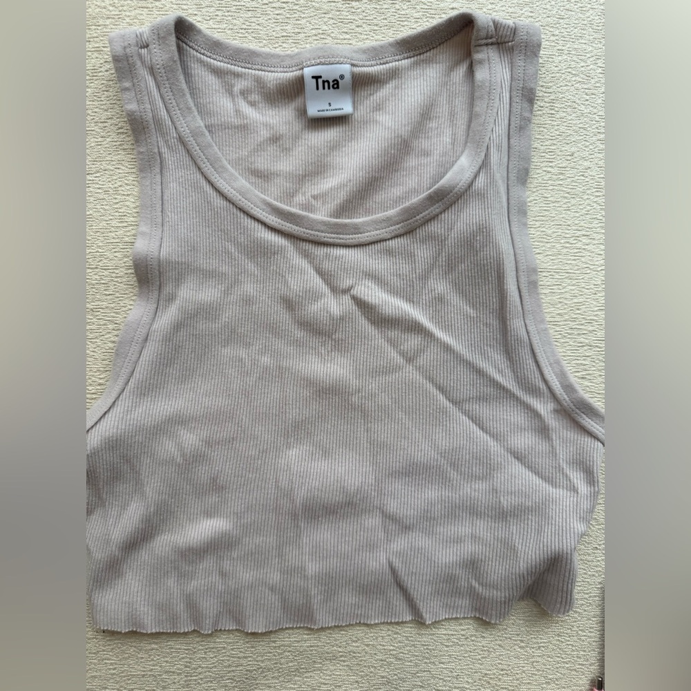 TNA Light Pink Crop Top